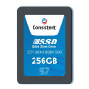Consistent SSD 256GB 2.5 Inch SATA Internal SSD - Read: 550MB/s & Write: 500MB/s - Solid-State Drive 5 Year Warranty (256, GB)