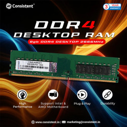 8GB DDR3 Ram For Desktop Computer