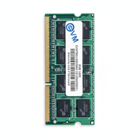 8GB DDR3 Laptop RAM 1600MHz So-DIMM Memory - High-Speed Performance, 3Year Warranty (EVMT8G1600S86P)