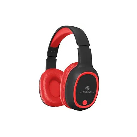 ZEBRONICS Thunder Bluetooth Wireless Ear Headphones with 60H Backup, Gaming Mode, Voice Assistant, Call Function