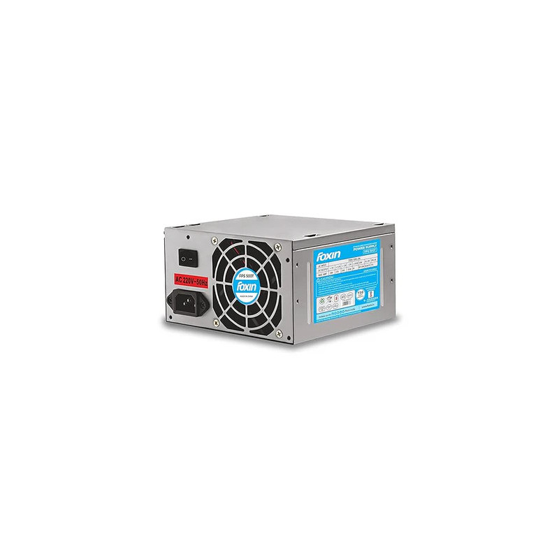 Foxin FPS-500S 500-Watt Power Supply Multi Protection Technology SMPS with 2 Years warranty