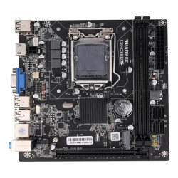ZEBRONICS H61-NVMe/ H61 M2 Micro-ATX Motherboard for  Intel 2nd & 3rd Generation Processors,DDR3|SATA | USB | HDMI)